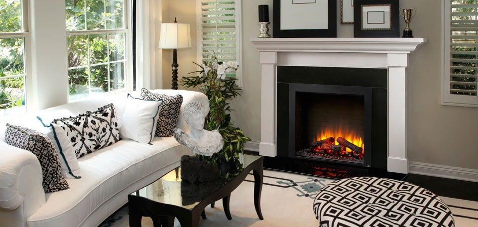The Charm of SimpliFire Built-In Electric Fireplaces
