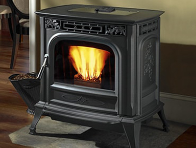 The Fireplace Showcase - Harman XXV-TC Pellet Stove