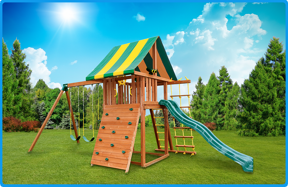 Wooden Swing Sets Adults and Kids a Form of Physical ...