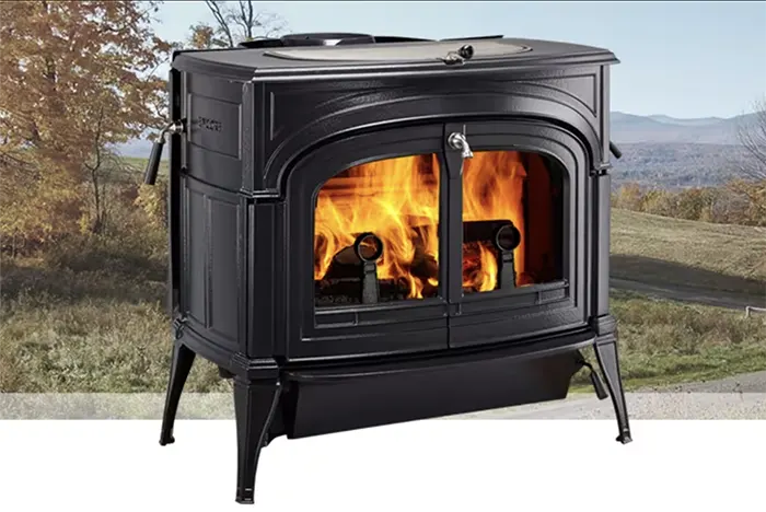 The Fireplace Showcase - Forge & Flame Encore Wood Burning Stove: Timeless Style and Lasting Heat