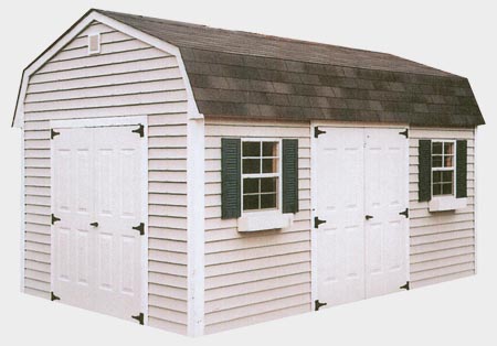 The Fireplace Showcase storage sheds in Seekonk, MA