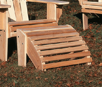 Oversized Adirondack Ottoman