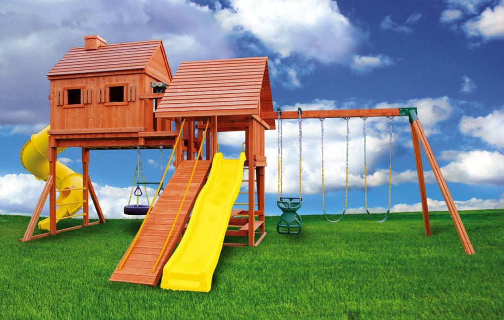 Jungle Gym Swing Sets Deliver Lifelong Child Mental and Physical Development Benefits