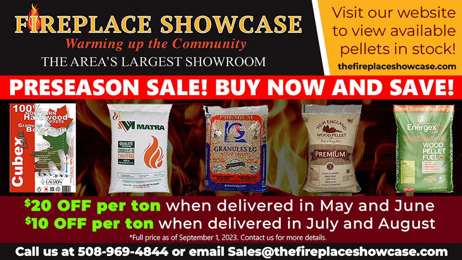 The Fireplace Showcase - Early Buy Pellet Sale