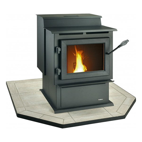 PELLET STOVE FIREPLACE: Blends Seamlessly With Perfection and Glamour