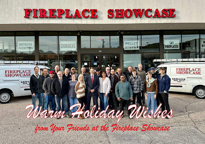 The Fireplace Showcase - Happy Holidays from The Fireplace Showcase