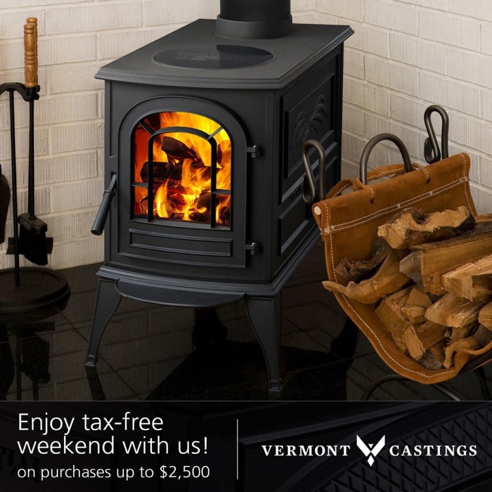 Enjoy Tax Free Weekend With Us and Vermont Castings!