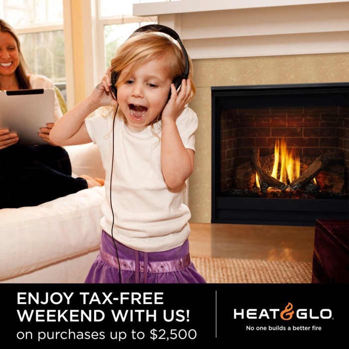 Enjoy Tax Free Weekend With Us and Heat & Glo!