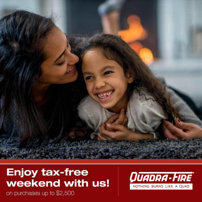 Enjoy Tax-Free Weekend With Us and Heatilator!