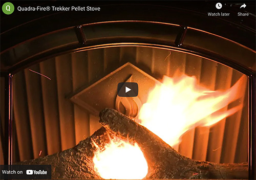 Quadra-Fire Trekker Series: Unworldly Efficient and Money Saving Cast Iron Pellet Stove