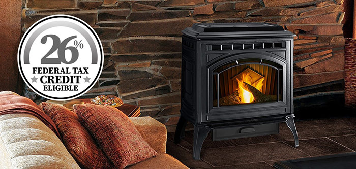 The Fireplace Showcase - Trekker Cast Iron Pellet Stove