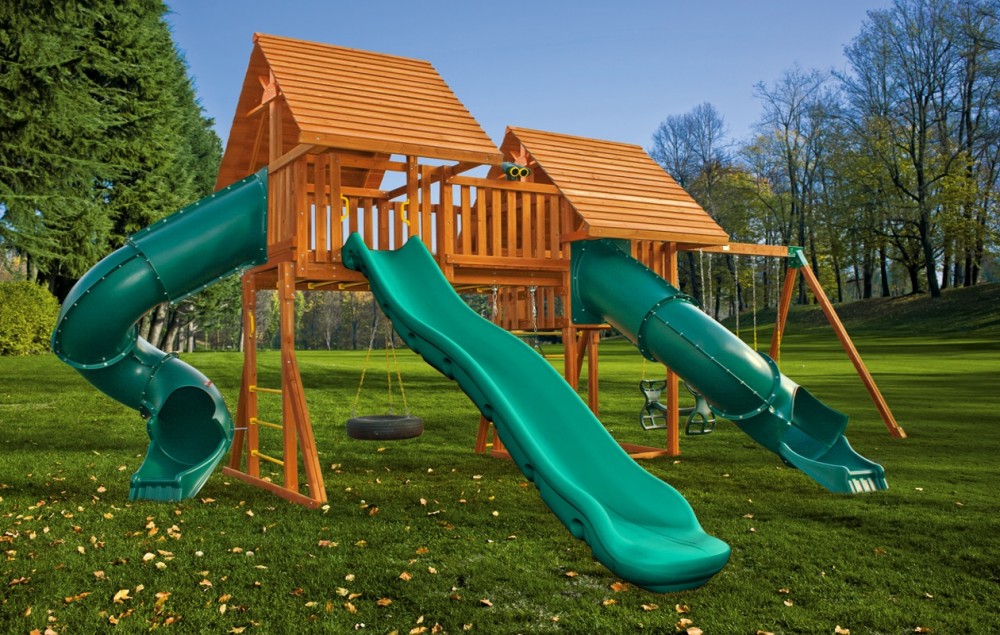 The Fireplace Showcase - Eastern Jungle Gym and Swingset